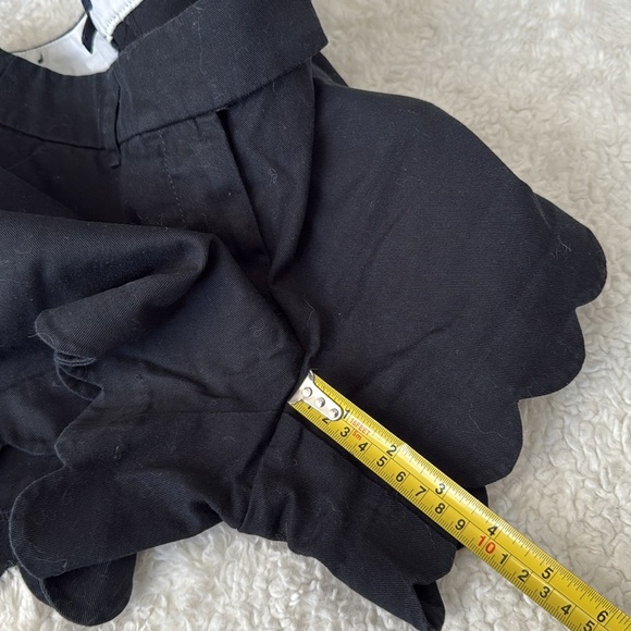 J.Crew Black Scalloped Women's Shorts - Picture 14 of 15